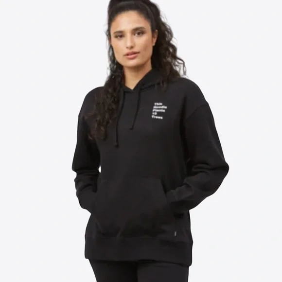 Ten Tree Eco Facts Oversized Hoodie Sz. Medium *LIMITED EDITION* - Picture 7 of 9